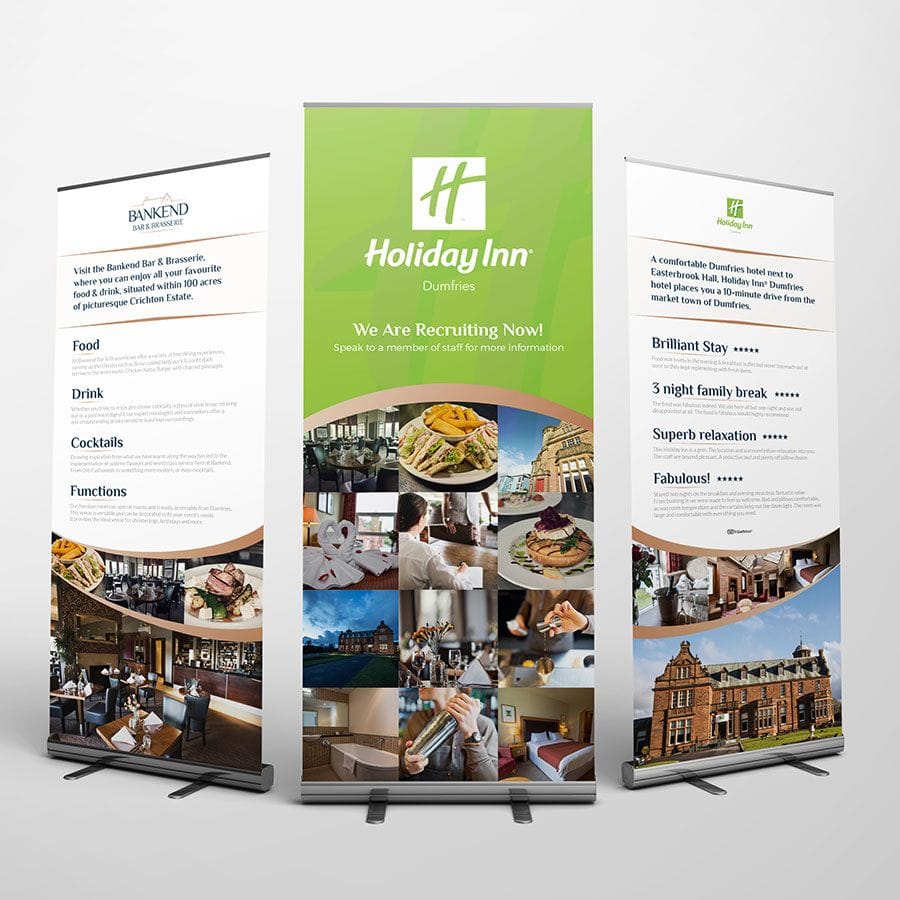 Holiday Inn Roller Banners